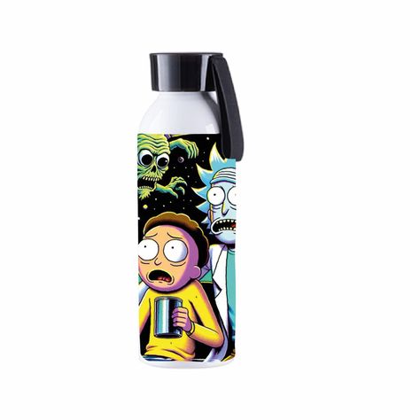BOTELLA 700 ML ALUMINIO RICK AND MORTY-0
