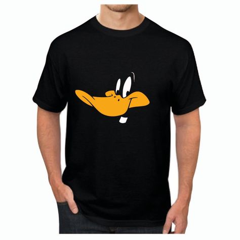 POLERA PATO LUCAS  VINTAGE DIBUJOS ANIMADOS NEGRO COMIC-0