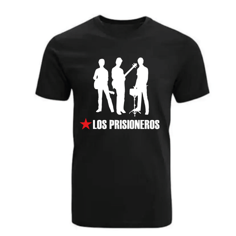 POLERA 100 % LOS PRISIONEROS ROCK CHILENO ROCK LATINO -0