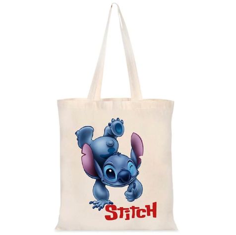 TOTE BAG  40 CM STITCH DISEÑO FULL COLOR ALGODÓN-0