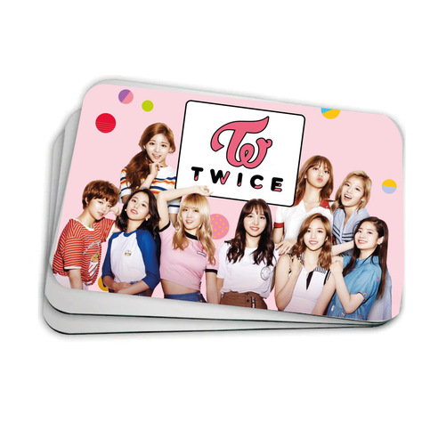 MOUSE PAD 22 X 18 CM NEOPRENO TWICE KPOP BANDA MUSICAL KOREA-0