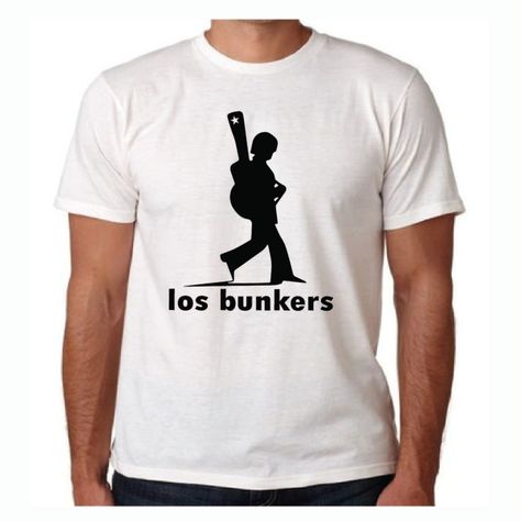 POLERA ALGODÓN UNISEX LOS BUNKERS GRUPO CHILENO-0