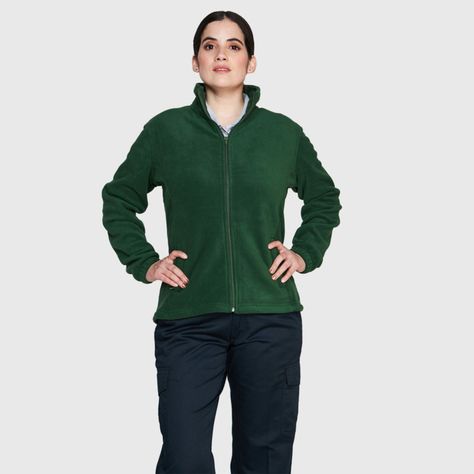 Micropolar Mujer M/Larga X Verde musgo-0