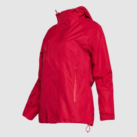 Parka Tecnica 3X1 Corcovado Mujer Rojo-1