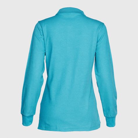 Polera Ml Mujer Waffle  Turquesa-2