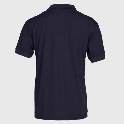 Polera Mc Hombre Waffle  Azul marino-3