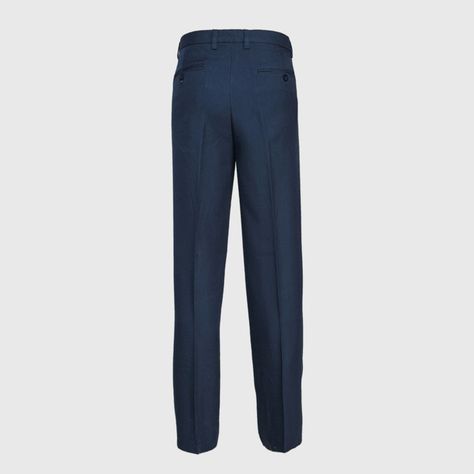 Pantalón Poly-Rayon Hombre Azul marino-2