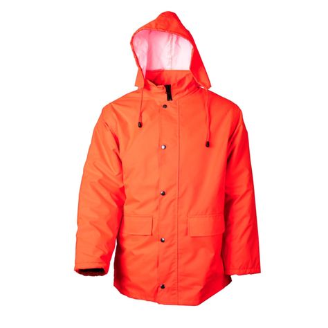 Parka Guardia Alta Visibilidad Hombre Rojo-0