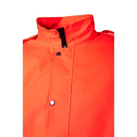 Parka Guardia Alta Visibilidad Hombre Rojo-2