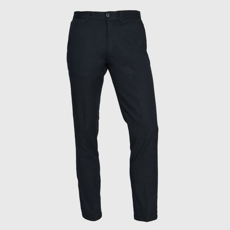 Pantalón Spandex Hombre Frente Plano Negro-1