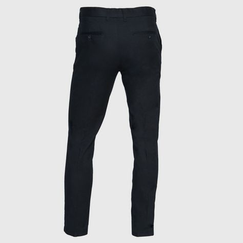 Pantalón Spandex Hombre Frente Plano Negro-3