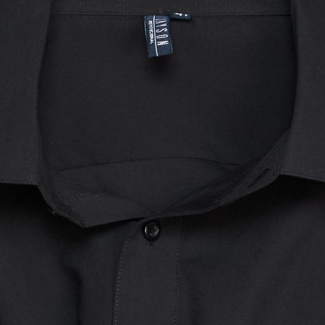 Camisa Trevira  Ml Comfort Negro-4