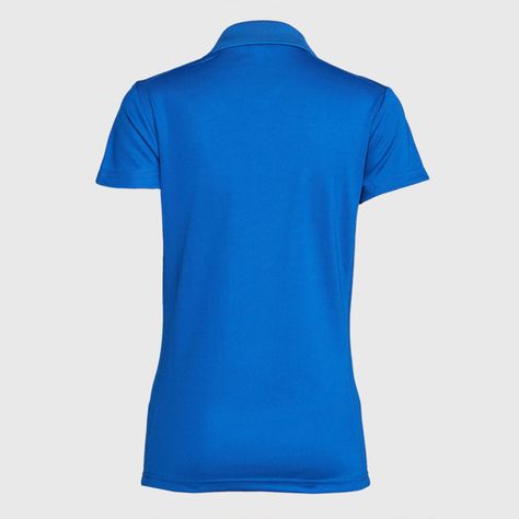 Polera Dry Fit Mujer M/C Azul-3