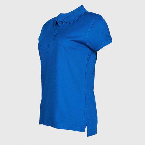 Polera Mc Mujer Waffle  Azul-1