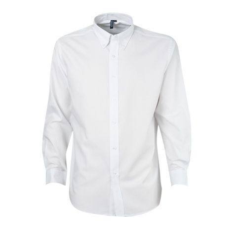 Camisa Oxford B/Suelto M/L Blanco-0