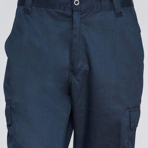 Pantalón Cargo Gabardina Reflectante Dia/Noche  Azul marino-4