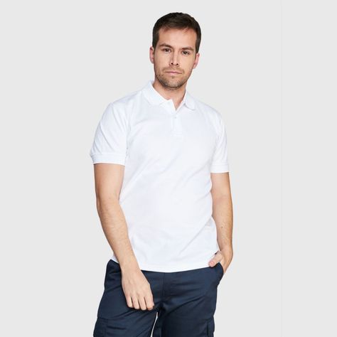 Polera Mc Hombre Waffle  Blanco-0