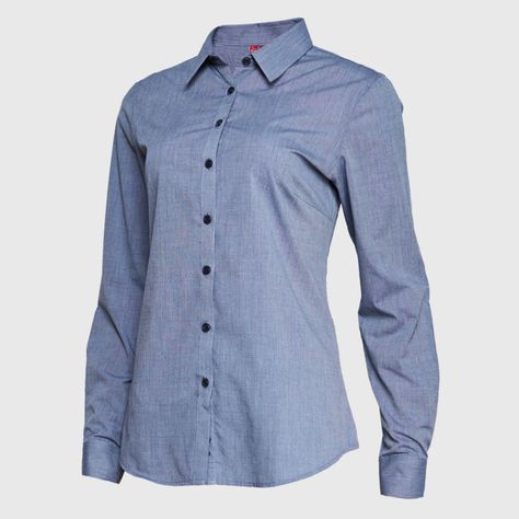 Blusa Fil A Fil Azul marino-2