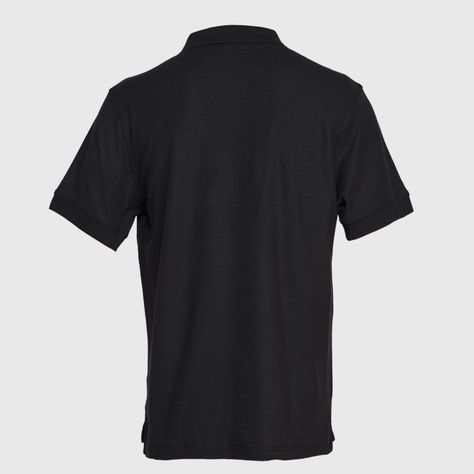 Polera Pique Tc Mc Hombre Negro-3