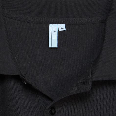 Polera Pique Tc Mc Hombre Negro-4