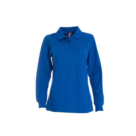 Polera Ml Mujer Waffle  Azul-0