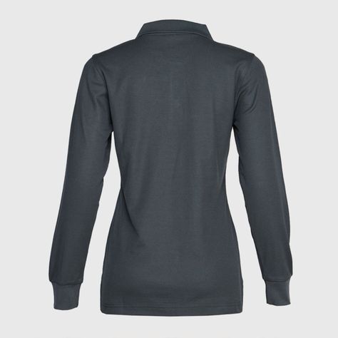Polera Ml Mujer Waffle  Gris oscuro-2