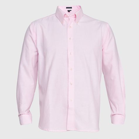 Camisa Oxford B/Suelto M/L Rosado-1