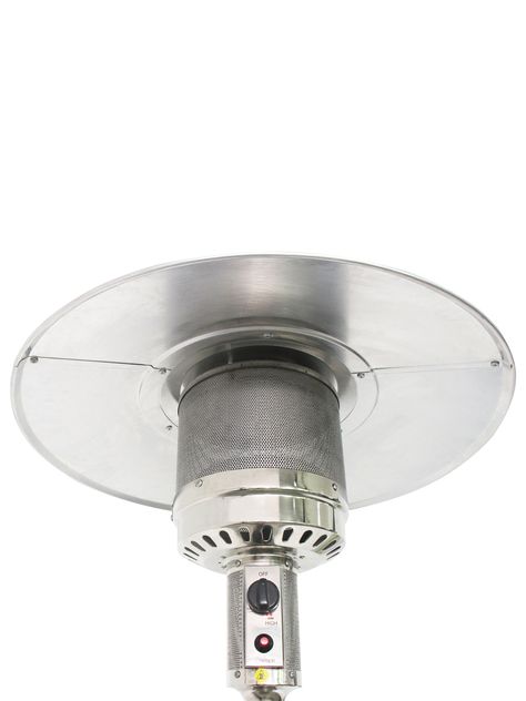 Estufa Calefactor Exterior Silver Pro Acero Inoxidable Relan-4