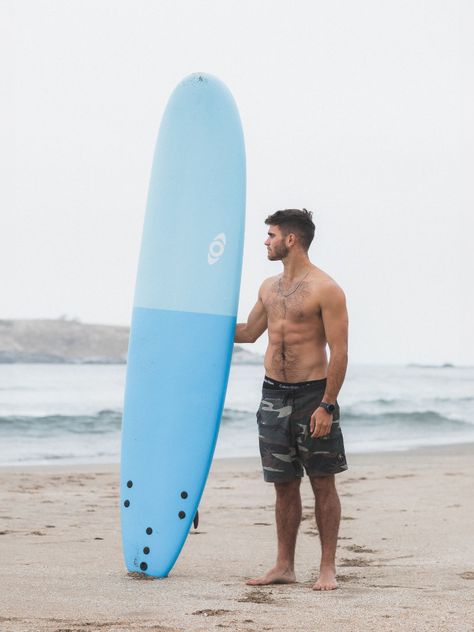 Softboard Kano / Tabla De Surf / 8 Pies + Leash Y Quillas-1