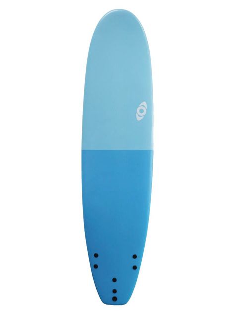 Softboard Kano / Tabla De Surf / 8 Pies + Leash Y Quillas-6