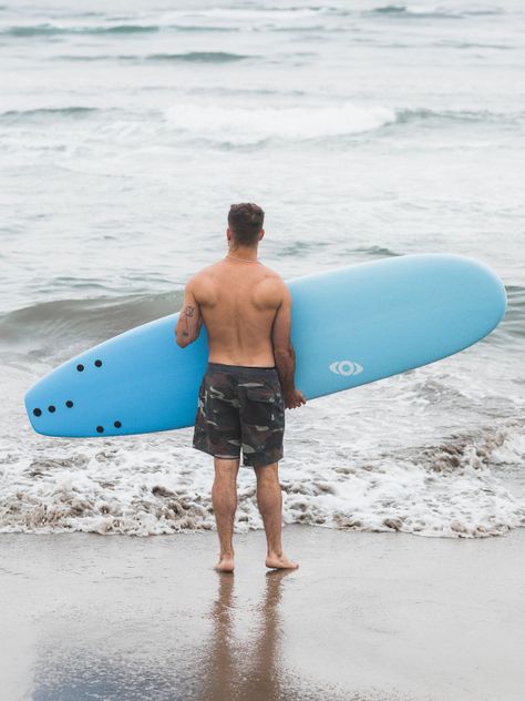 Softboard Kano / Tabla De Surf / 8 Pies + Leash Y Quillas-7
