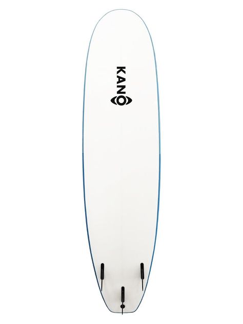 Softboard Kano / Tabla De Surf / 8 Pies + Leash Y Quillas-8