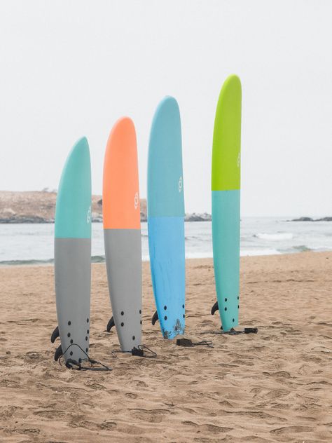 Softboard Kano / Tabla De Surf / 8 Pies + Leash Y Quillas-9