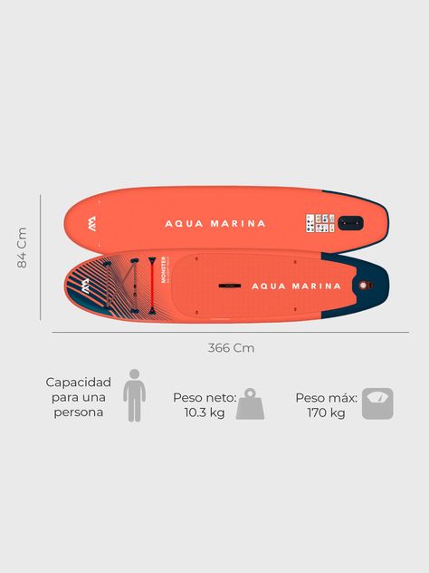 Stand Up Paddle Inflable Monster SUP Aqua Marina-2
