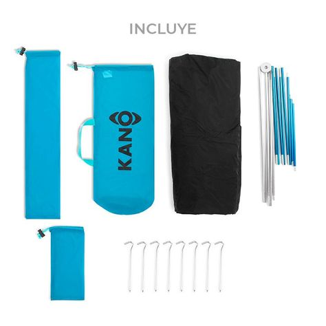 Carpa Técnica Neltume Camping 2 personas Impermeable Pro-3
