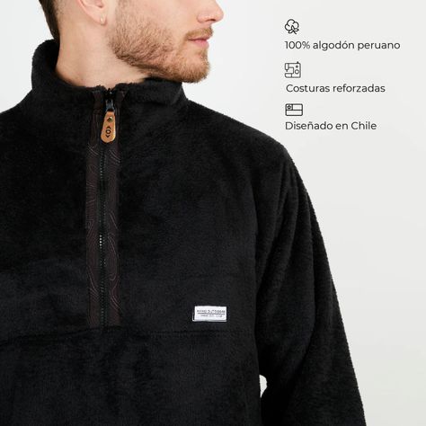 Polar Negro / Ropa Kano / Polar Peludo-1