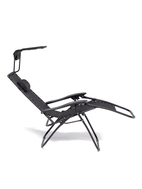 Reposera Zero Gravity Relan Zen Canopy con Techo Plegable-7