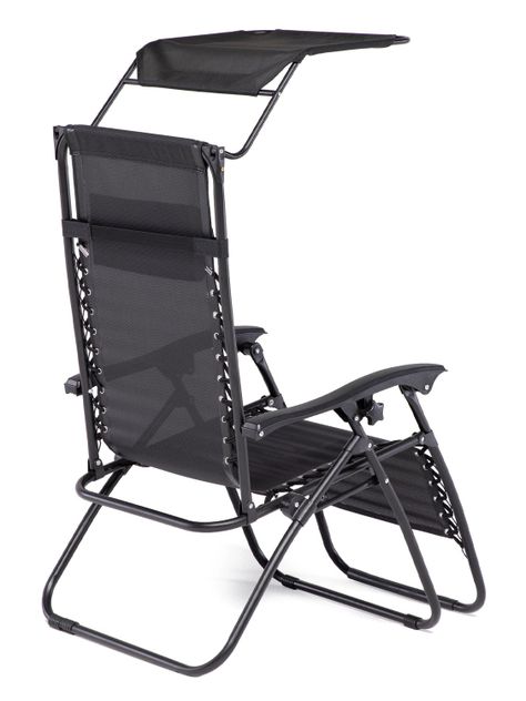 Reposera Zero Gravity Relan Zen Canopy con Techo Plegable-9