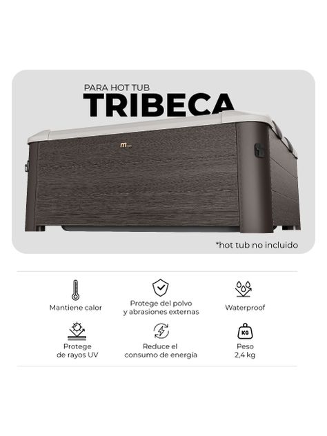 Cobertor Térmico MSPA para Hot Tub Tribeca Frame-3