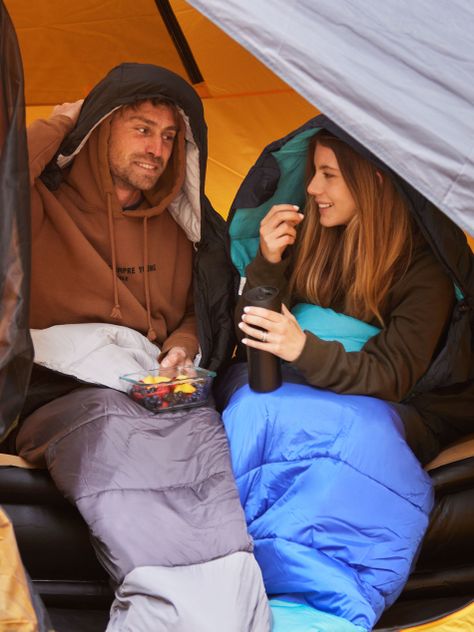 Saco de Dormir Kano Aconcagua  -4 / 0 / 8°C 1,6 Kg  Gris-2