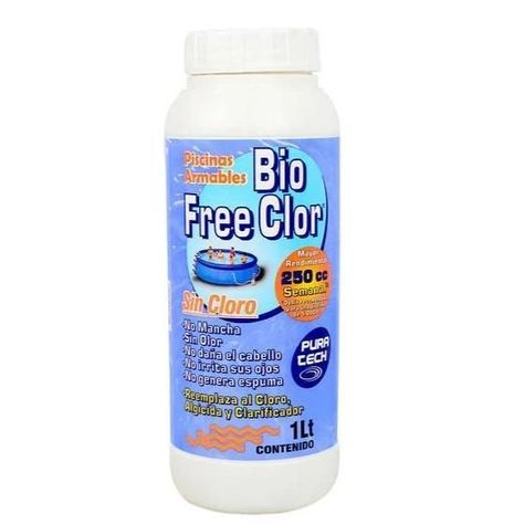 Bio Free Cloro Para Hot Tubs 1 Lt-0