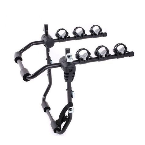 Porta Bicicletas Triple Para Auto Enganche Americano Kano-0