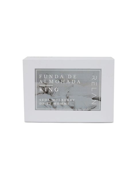 Funda Almohada de Seda Hipoalergénica King Relan-2