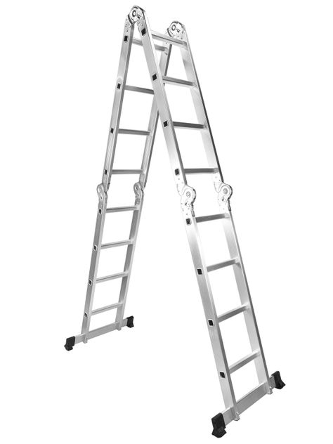 Escalera Plegable Halten Multipropósito 16 Peldaños-1
