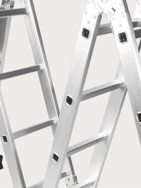 Escalera Plegable Halten Multipropósito 16 Peldaños-8