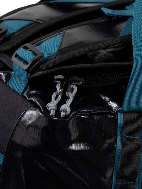 Bolso Mochila Impermeable Negro Kano Outdoor 60L Plegable-7