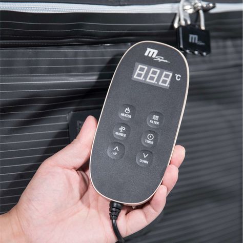 Hot Tub Inflable Starry Comfort Luz LED Para 6 Personas MSpa-6