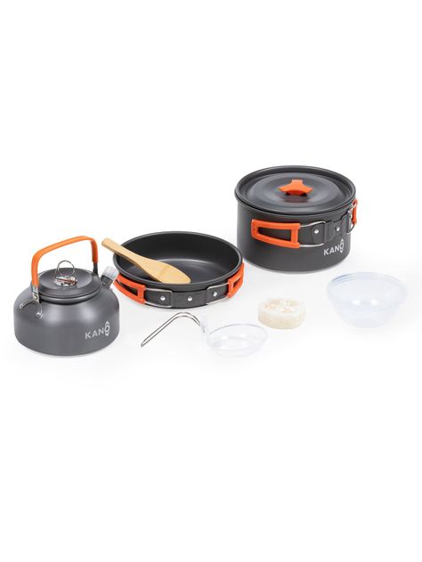 Set de Ollas Para Camping Kano Portatil Cocina Outdoor-6