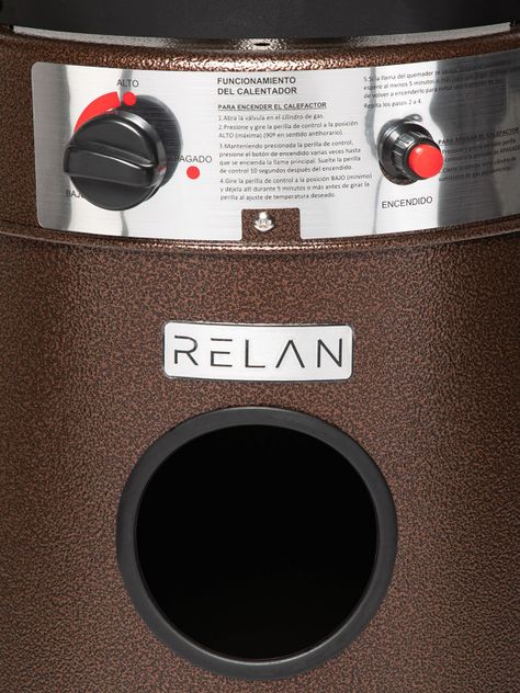 Estufa Calefactor a Gas Para Exterior Bronze Relan-8
