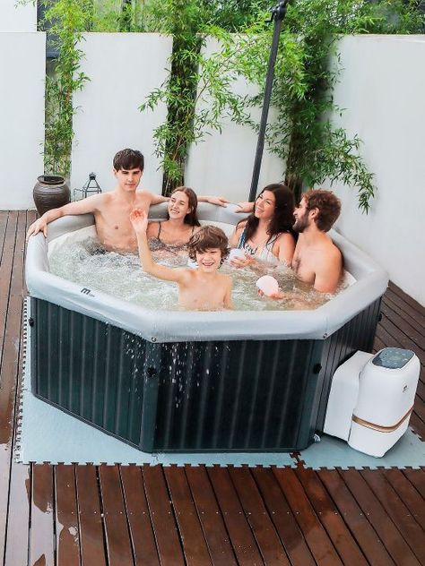 Hot Tub Armable Tuscany Frame WiFi Para 6 Personas MSpa-8